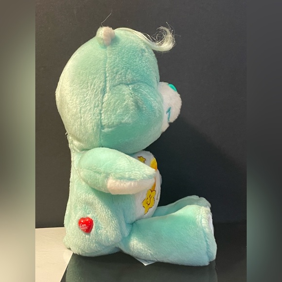 Vintage Care Bear Wish Bear Shooting Star 2003 
9” W Secret Velcro Stash - Picture 2 of 10